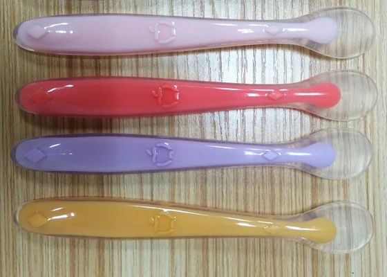 2-kolorowa silikonowa łyżka do formowania wtryskowego wielokrotnego użytku